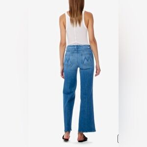 Mother the patch pocket roller jeans